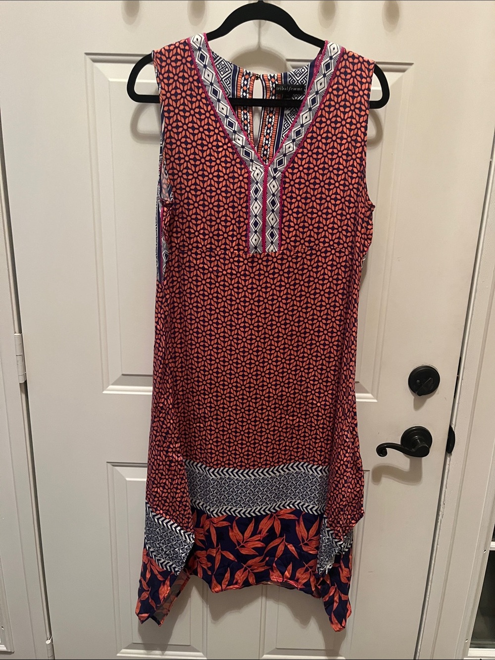 Tribal Femme Bohemian sleeveless dress size G/Large